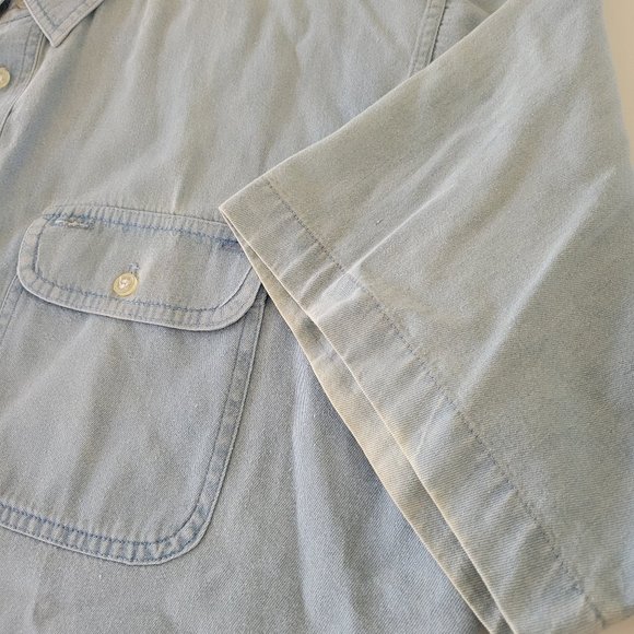 Vtg John Ashford Sport Button Down Mens Sz L - Picture 10 of 15